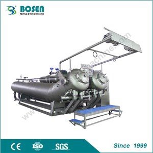 Can an Overflow Dyeing Machine be used for wool fabrics?